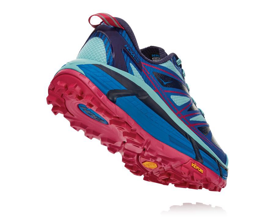 Zapatillas Trail Hoka One One Mujer - Mafate Speed 2 - Azul Marino - SKX219357